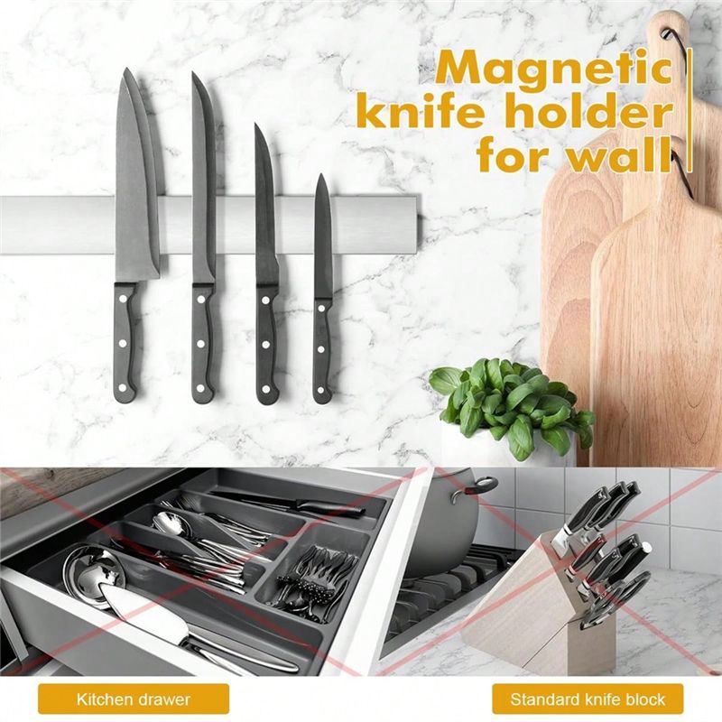 A76K Multipurpose Magnetic Kni - Magnetic Knife Strip のレビューと価格