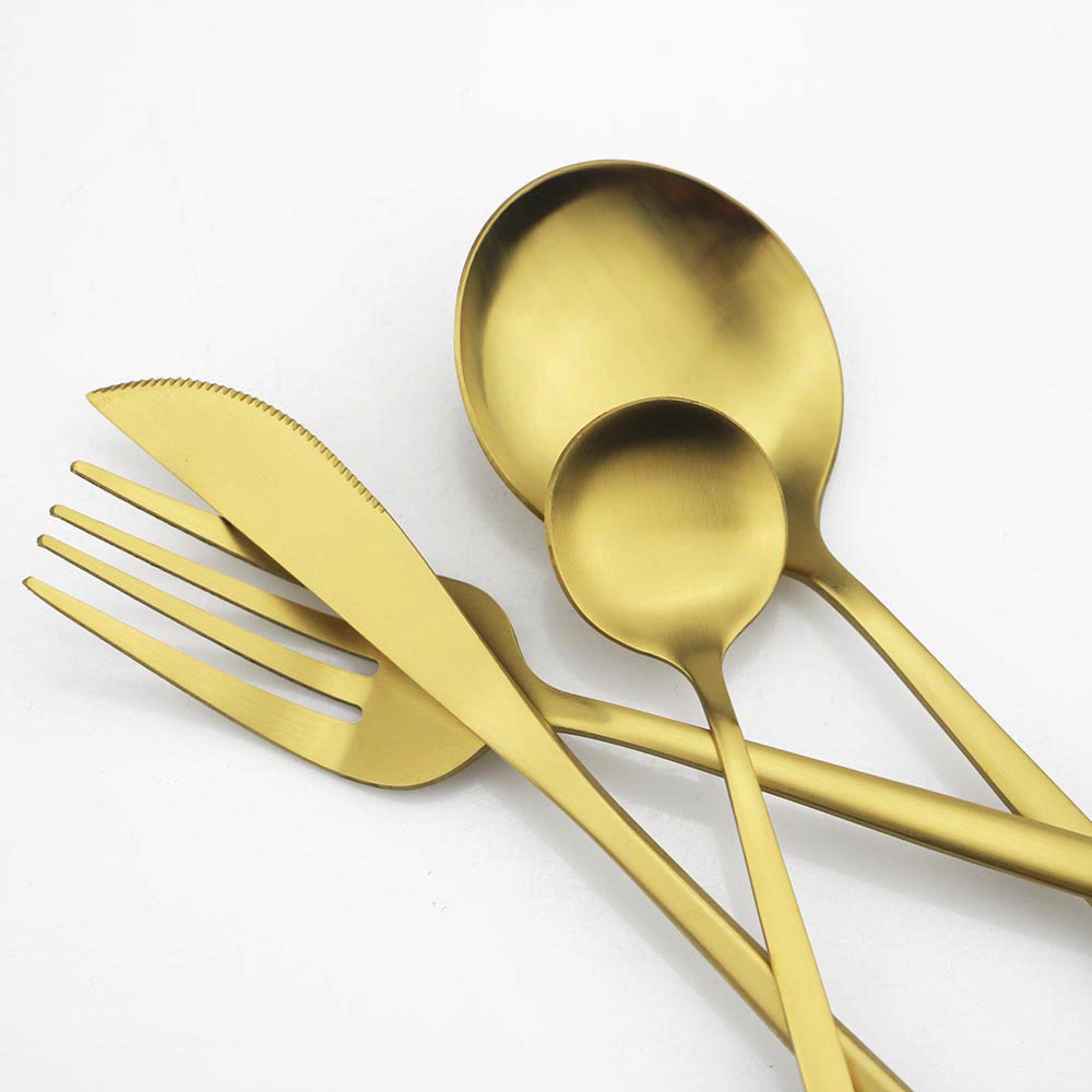 6Pcs Matte Stainless Steel Tea - Kitchen Gadgets Gold のレビューと価格