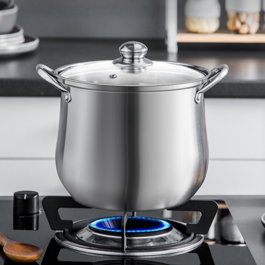 1pc Large Stainless Steel Stoc - Kitchen Gadgets Essential のレビューと価格