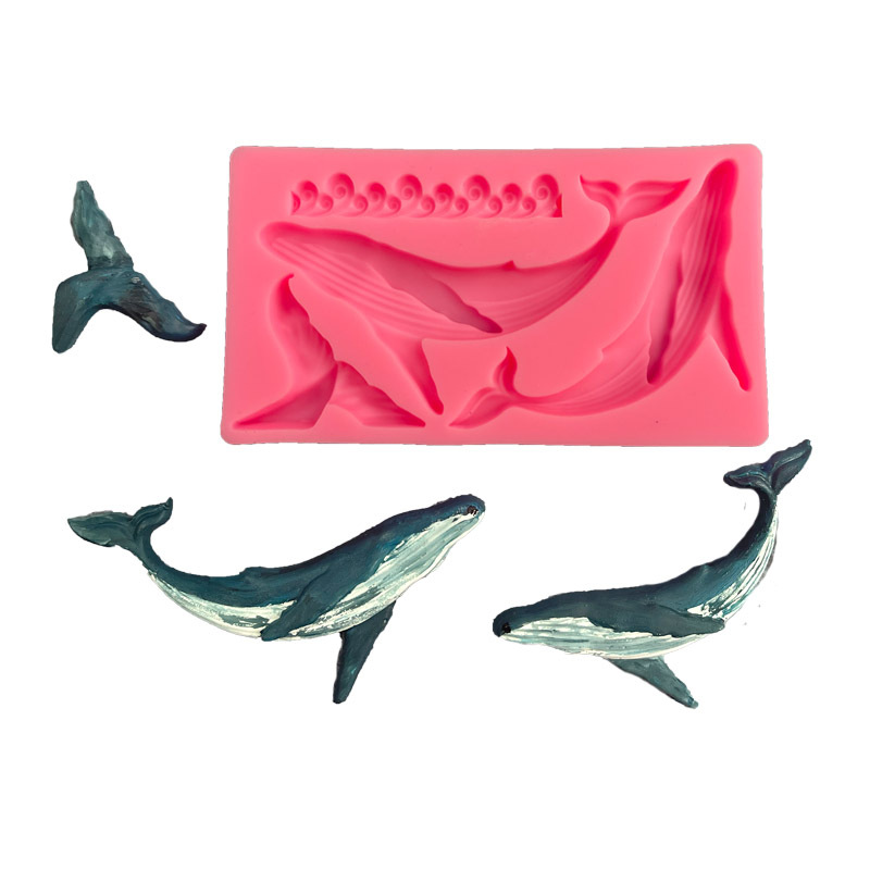 DIY Whale Silicone Mold Ocean  - Kitchen Gadgets Baking のレビューと価格