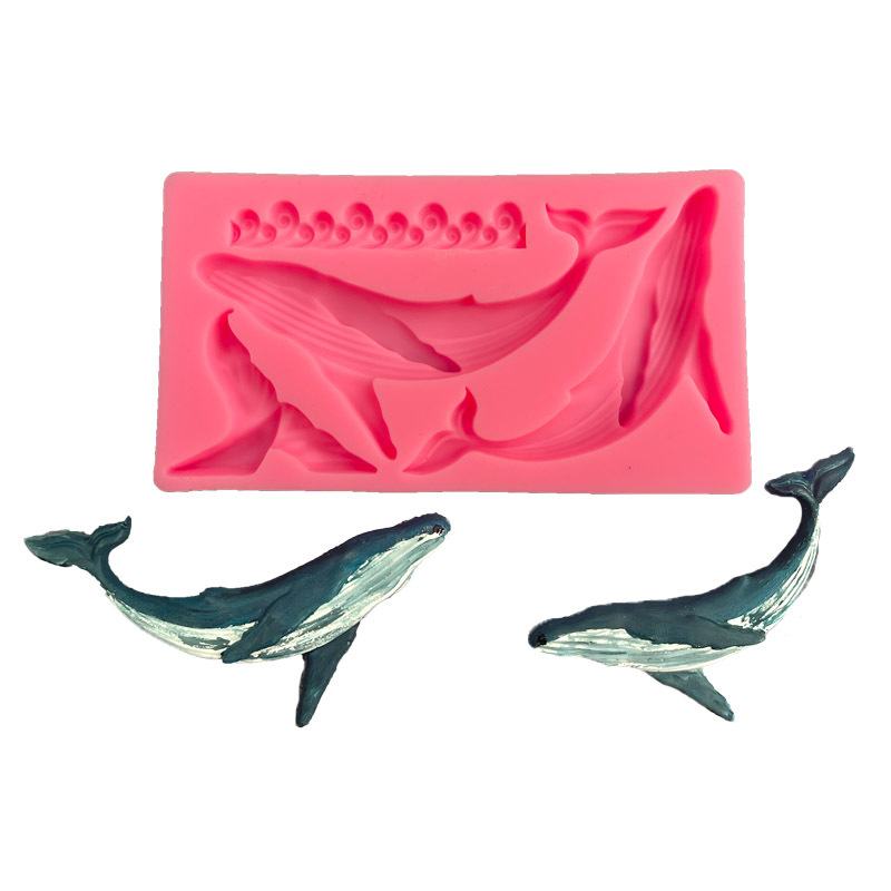 DIY Whale Silicone Mold Ocean  - Kitchen Gadgets Baking のレビューと価格