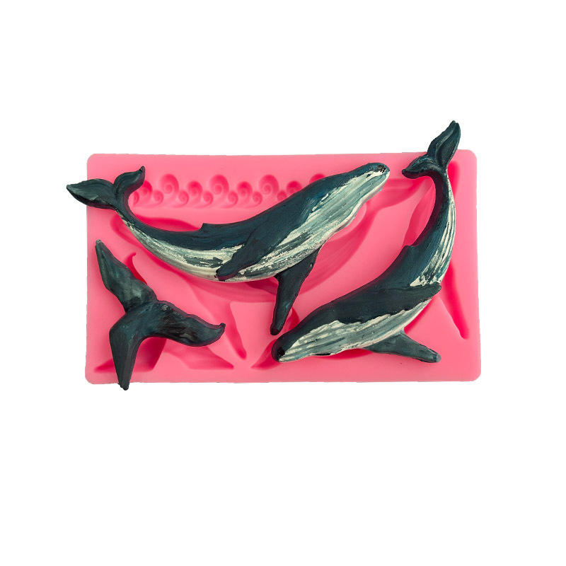 DIY Whale Silicone Mold Ocean  - Kitchen Gadgets Baking のレビューと価格