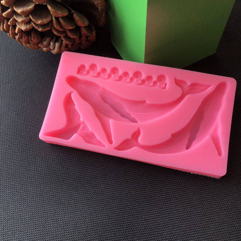 DIY Whale Silicone Mold Ocean  - Kitchen Gadgets Baking のレビューと価格