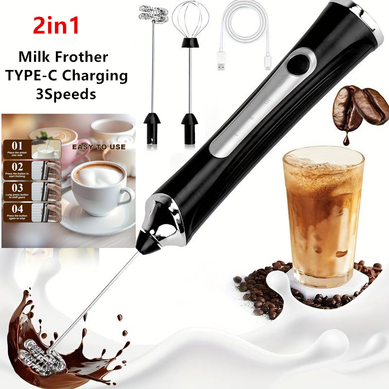 Wireless Electric Milk Frother - Milk Frother のレビューと価格