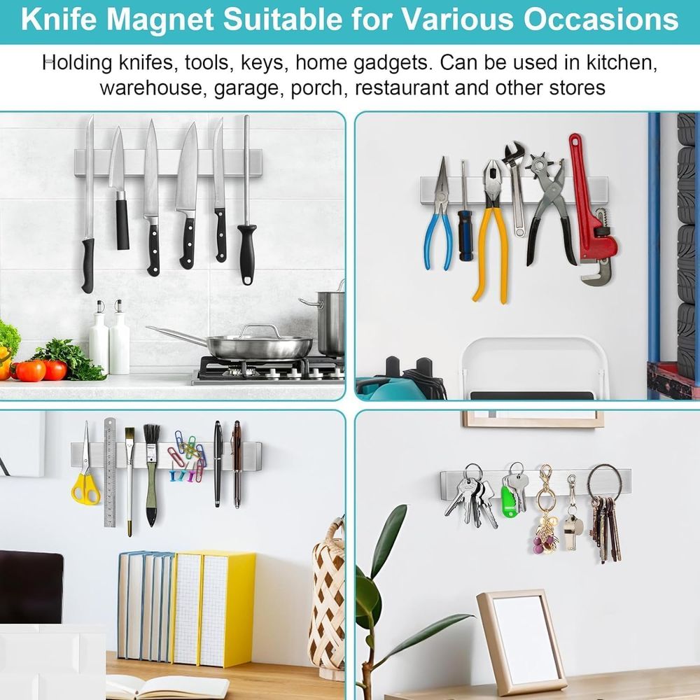Magnetic Knife Strip for Kitch - Magnetic Knife Strip のレビューと価格