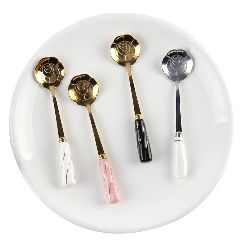 Tableware Coffee Stirring Spoo - Kitchen Gadgets Gold のレビューと価格
