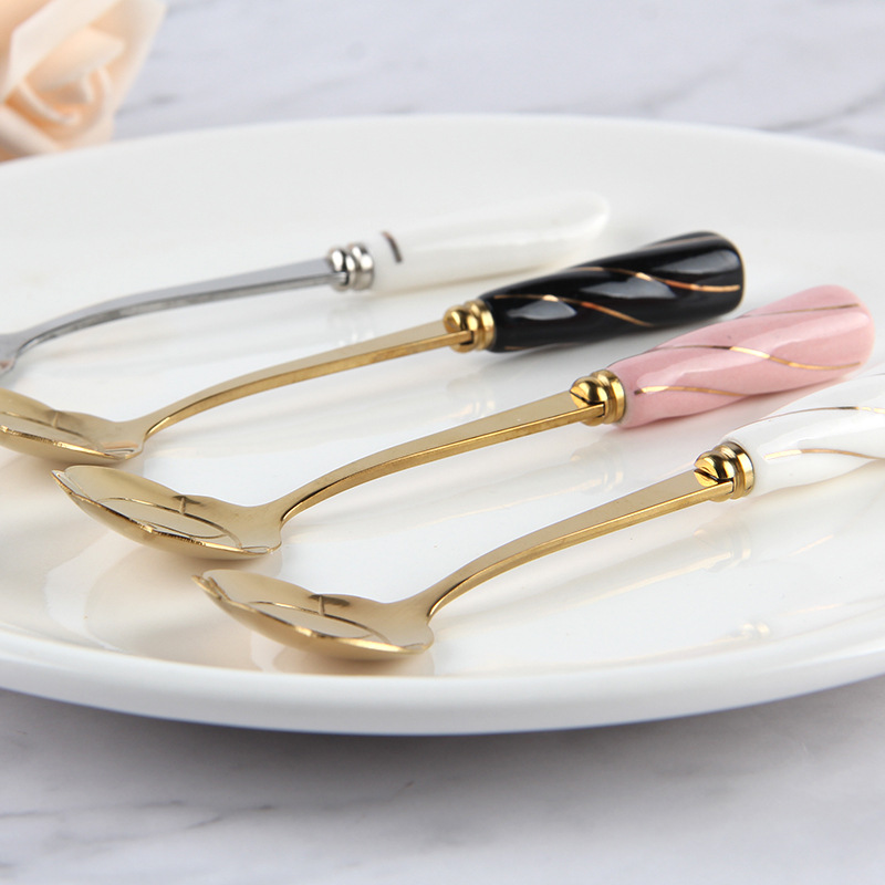 Tableware Coffee Stirring Spoo - Kitchen Gadgets Gold のレビューと価格