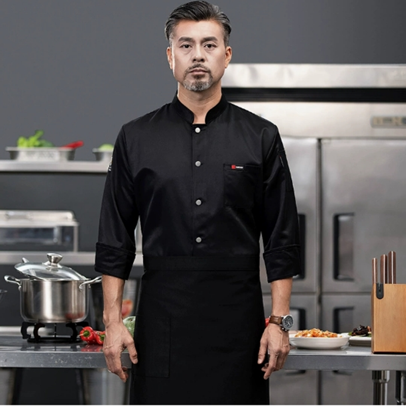 Men's kitchen jacket Long Shor - Kitchen Gadgets For Women のレビューと価格