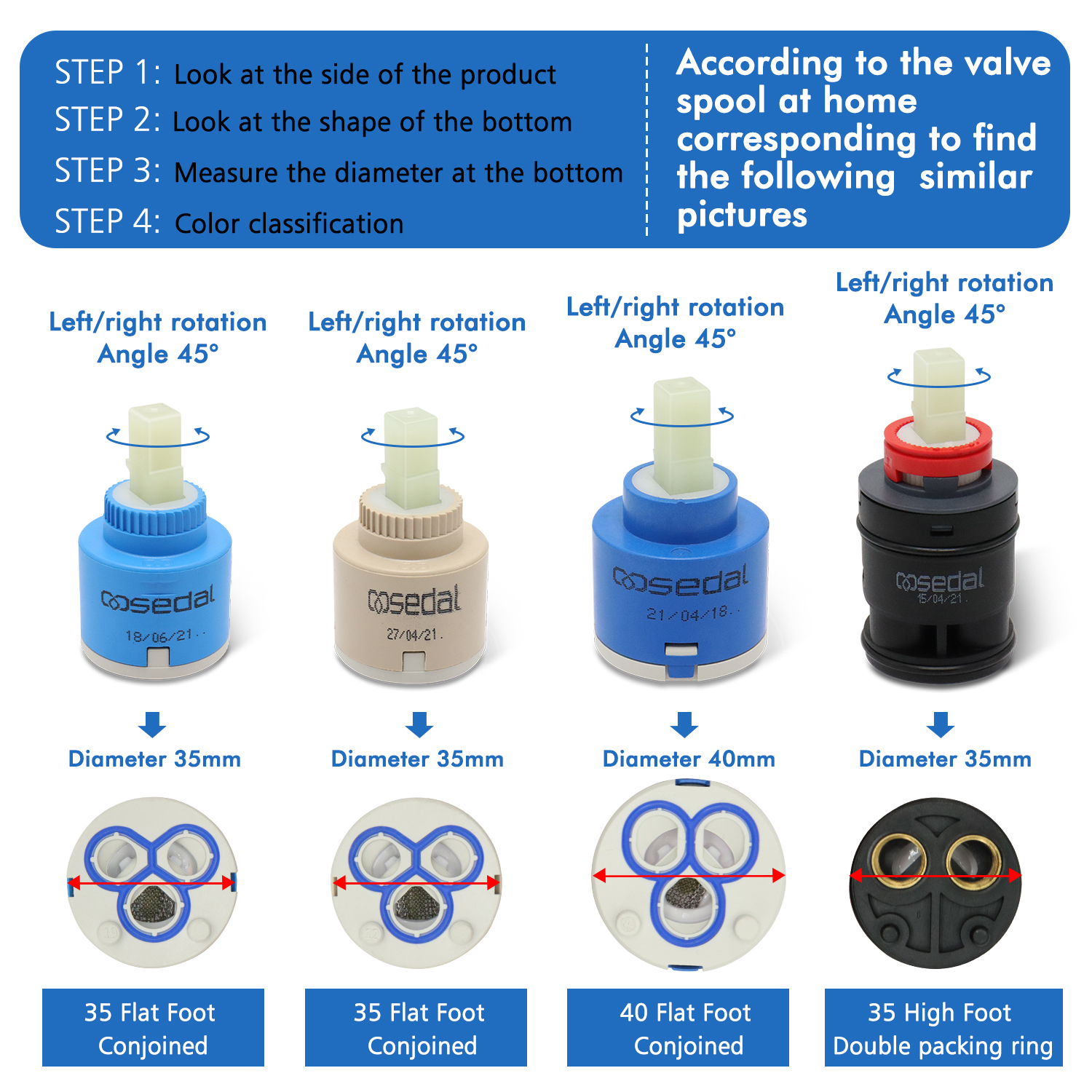 1pc Watersaving Replacement Ce - Kitchen Gadgets Mixer のレビューと価格