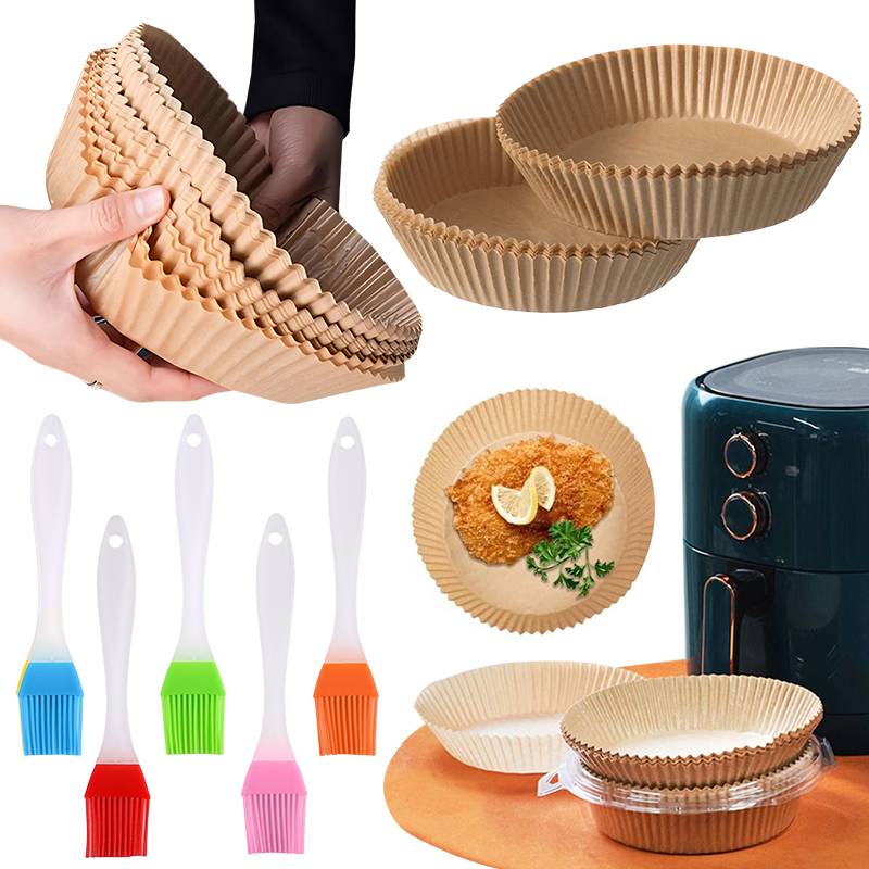 50/100PCS Air Fryer Paper Plat - Kitchen Gadgets Baking のレビューと価格