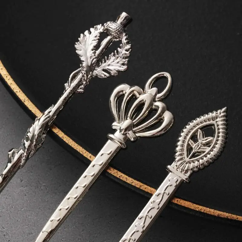 6pcs Vintage Spoons Fork Royal - Kitchen Gadgets Gold のレビューと価格