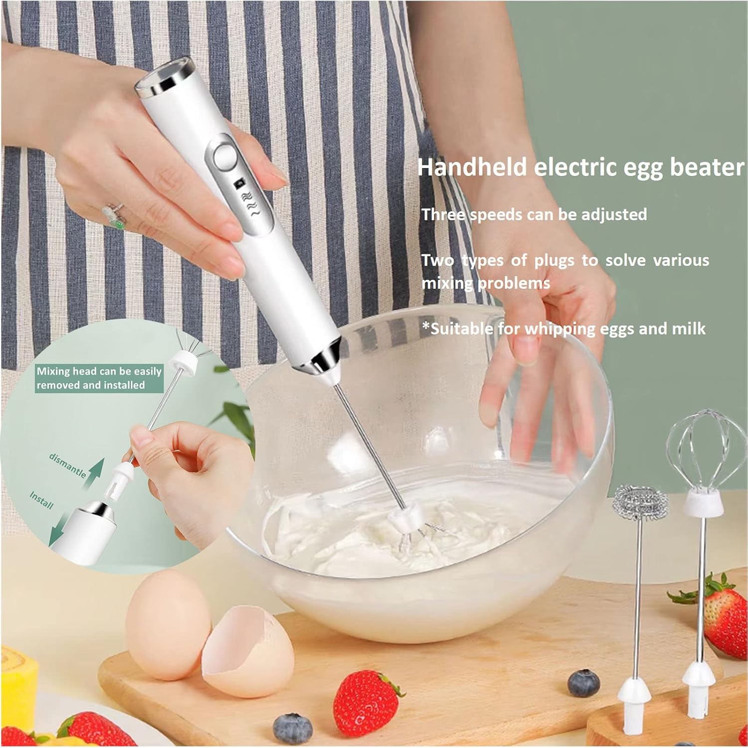 3-Speed Rechargeable Milk Frot - Milk Frother のレビューと価格