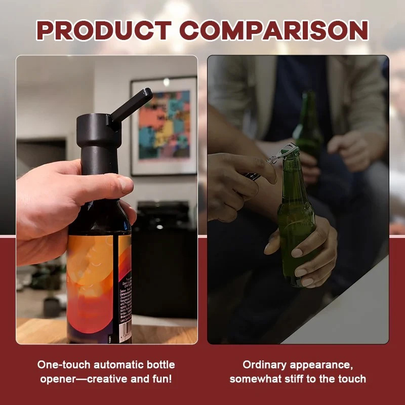 Bottle Opener Emitter Bottle C - Small Kitchen Gadgets Gifts のレビューと価格