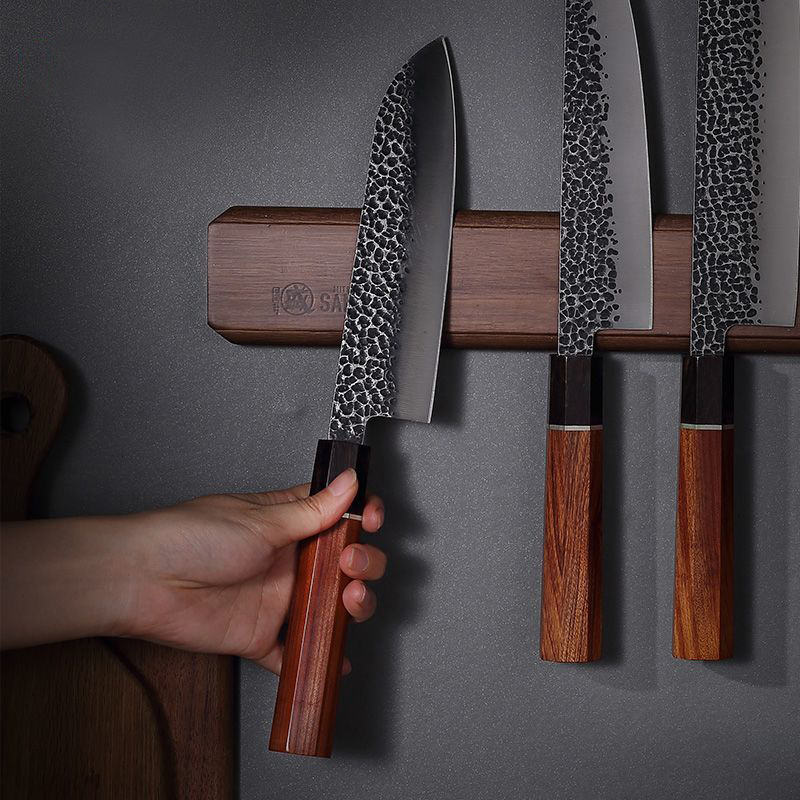 Brand Thick Acacia Wood Magnet - Magnetic Knife Strip のレビューと価格