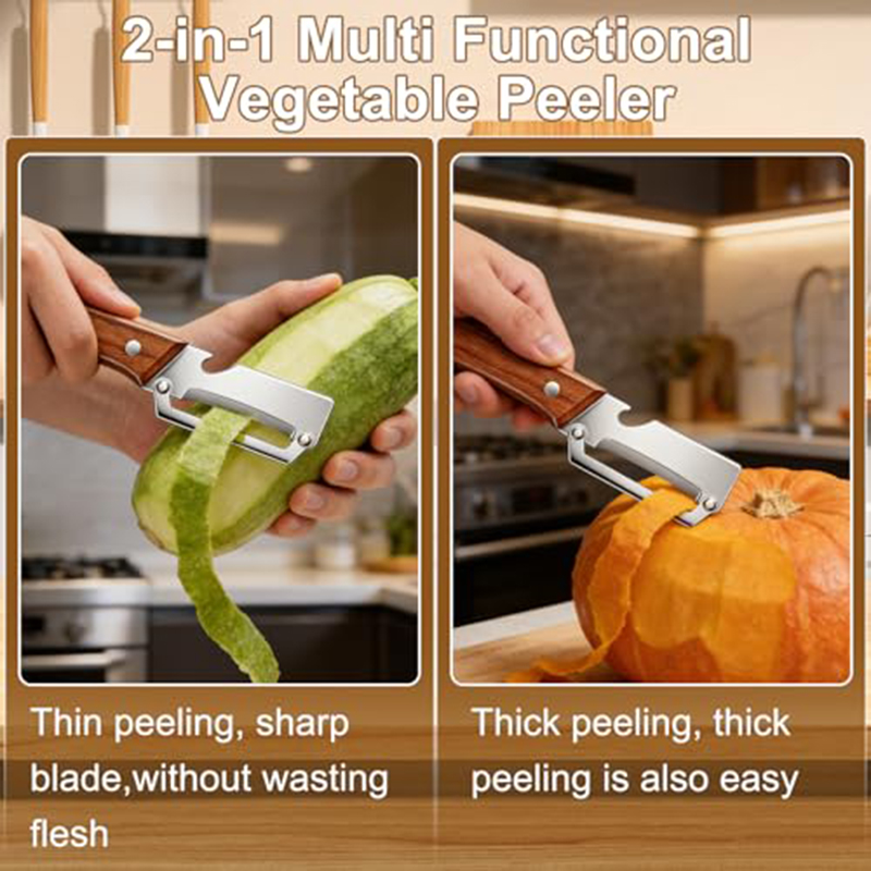 Stainless Steel Kitchen Peeler - Kitchen Gadgets In のレビューと価格
