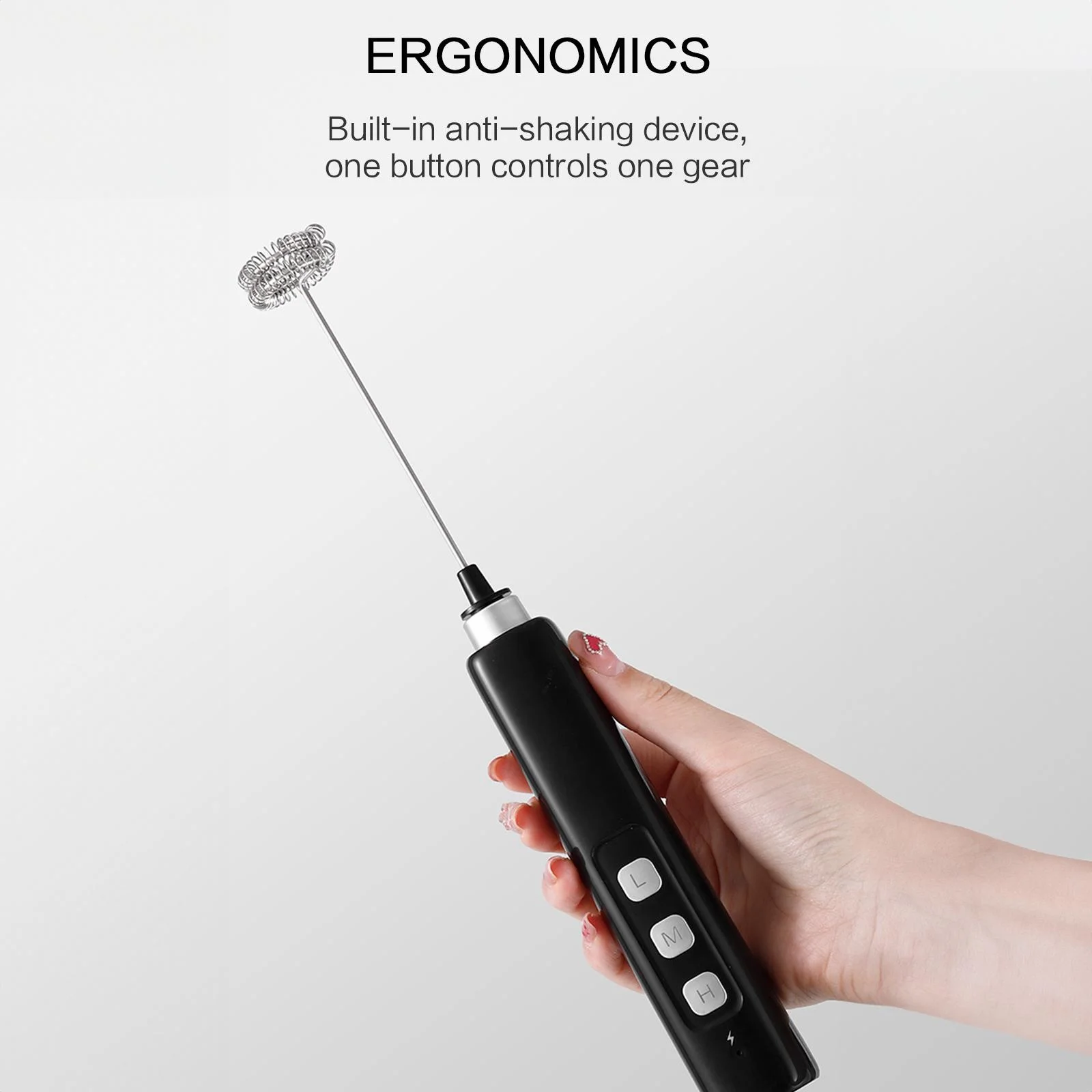 USB Rechargeable Handheld Milk - Milk Frother のレビューと価格
