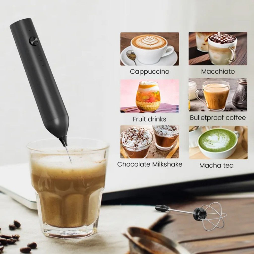 Wireless Electric Mini Milk Fr - Milk Frother のレビューと価格