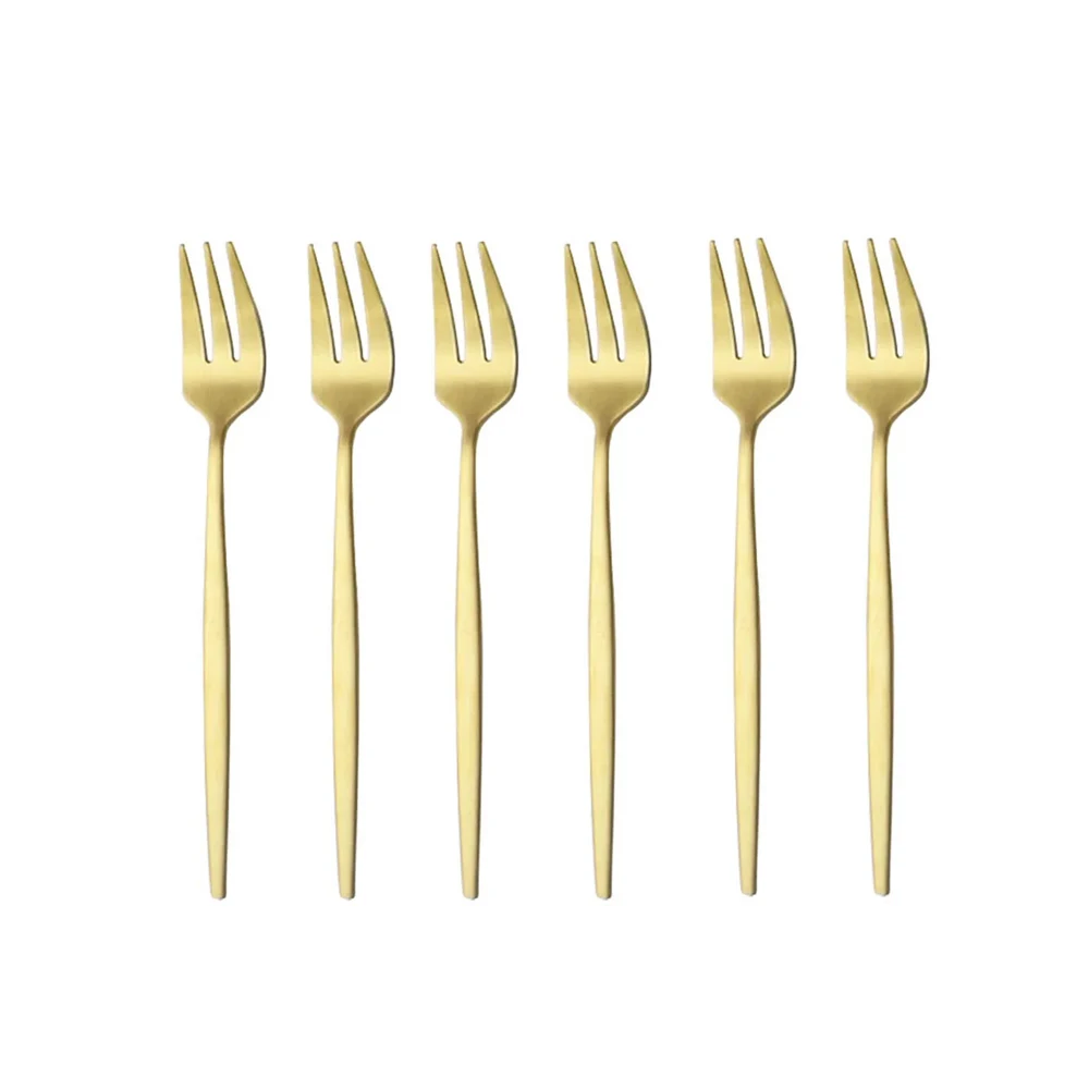6Pcs Stainless Steel Matte Cak - Kitchen Gadgets Gold のレビューと価格