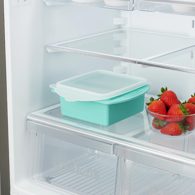 Silicone Ice Cube Mold with Li - Kitchen Gadgets Baking のレビューと価格