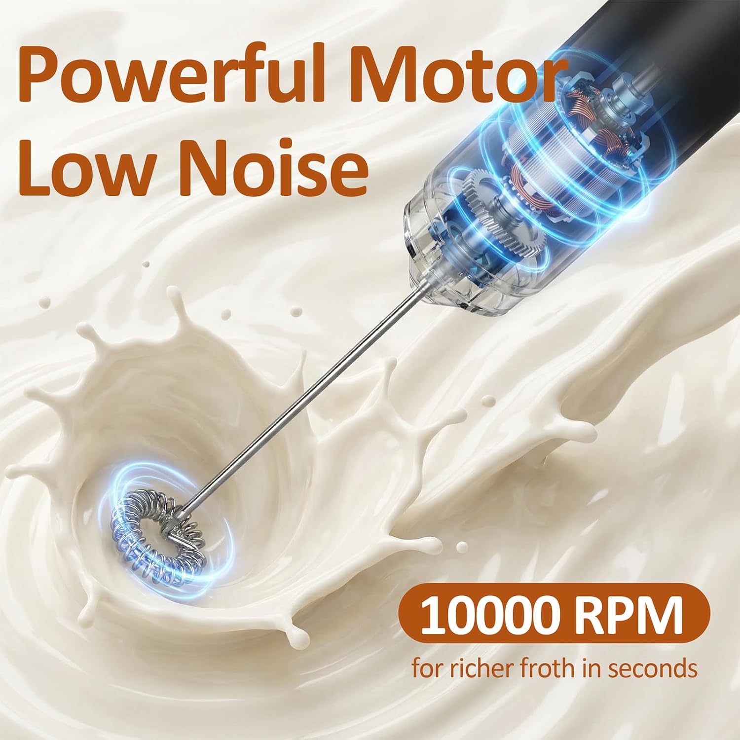 Rechargeable Milk Frother Hand - Milk Frother のレビューと価格