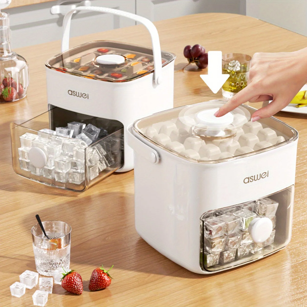 Extra-Large 48-Ice Cube Maker  - Kitchen Gadgets Essential のレビューと価格