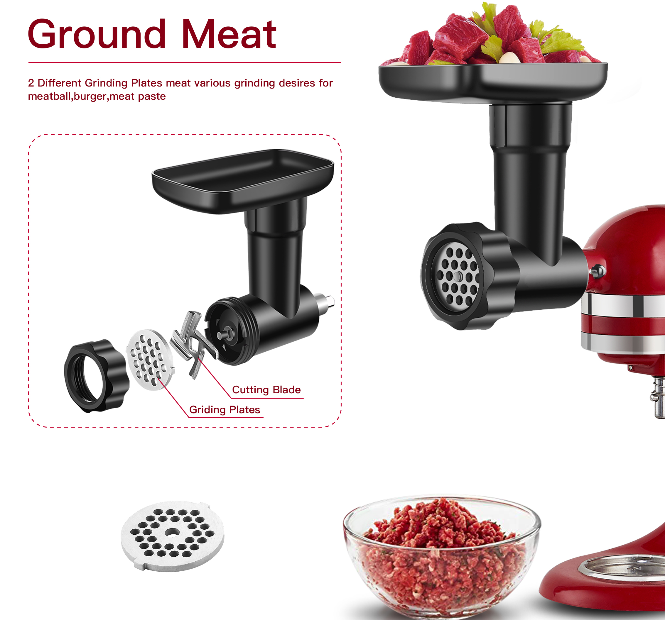 2024 new high quality Food Mea - Kitchen Gadgets Mixer のレビューと価格