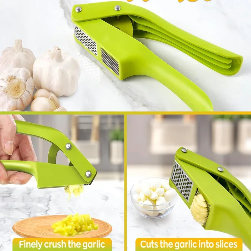 2 in 1 Garlic Ricer and Slicer - Kitchen Gadgets Garlic のレビューと価格